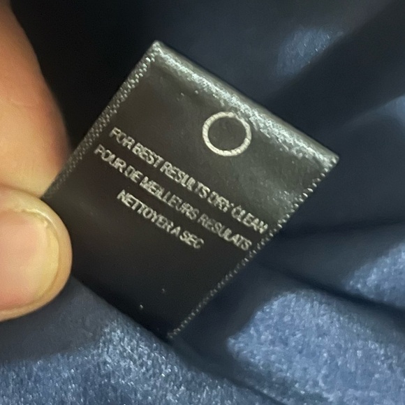 Halston Heritage Navy Halter Dress, Midnight size NWOT Size 2 - Picture 6 of 11